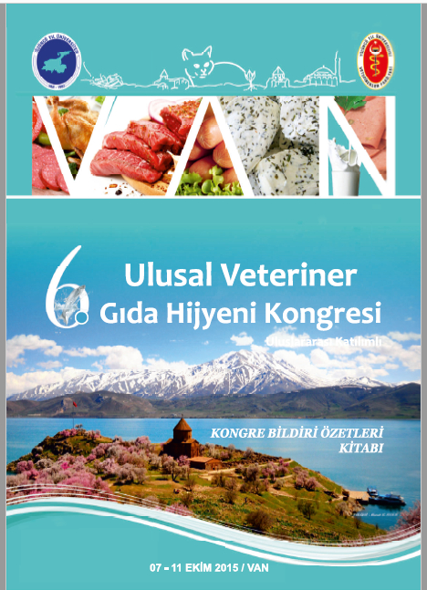 VI. Veteriner Gıda Hijyeni Kongresi Özet Kitabı